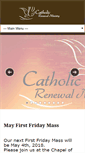 Mobile Screenshot of catholicrenewalministry.org
